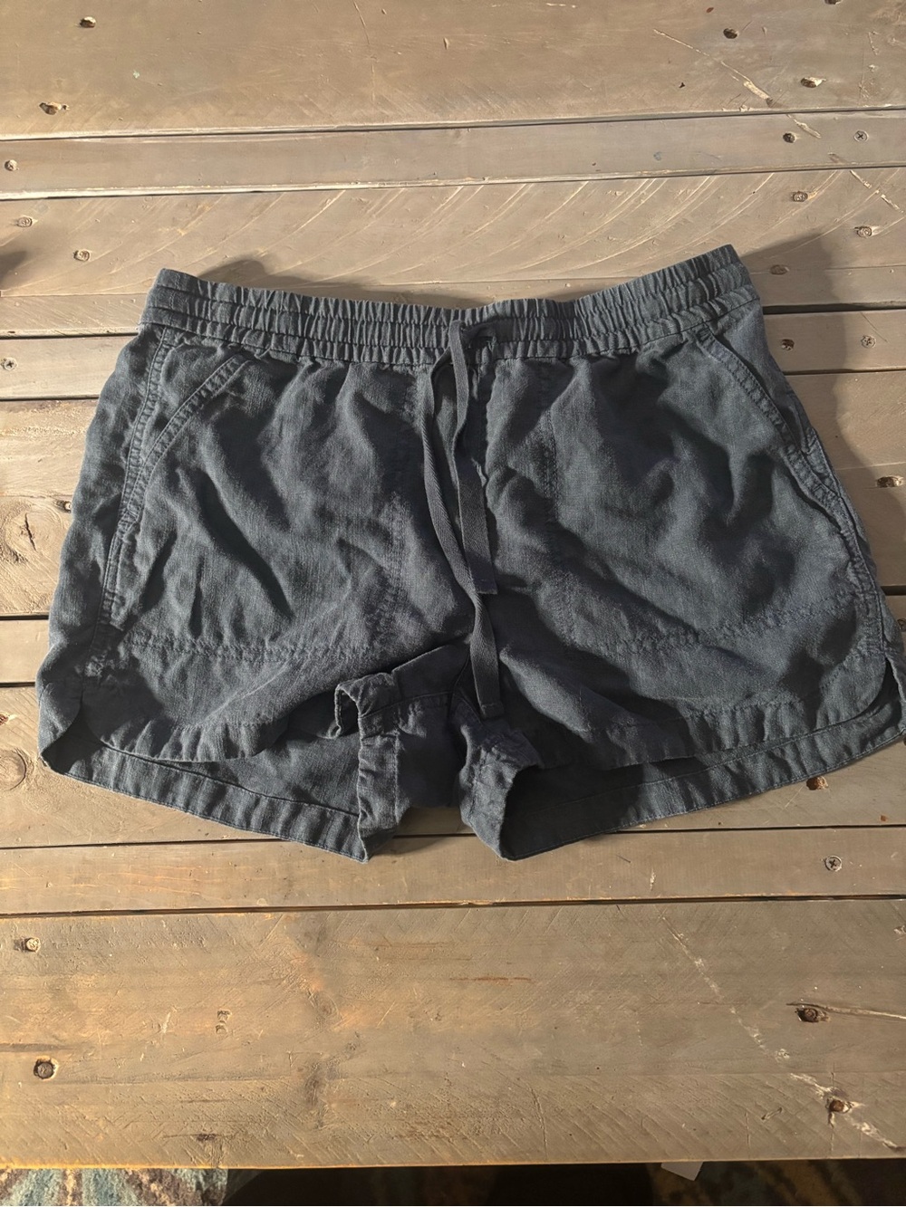J.Crew Women's Seaside Shorts in Linen Blend S 30” waist